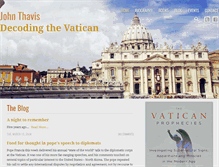 Tablet Screenshot of johnthavis.com